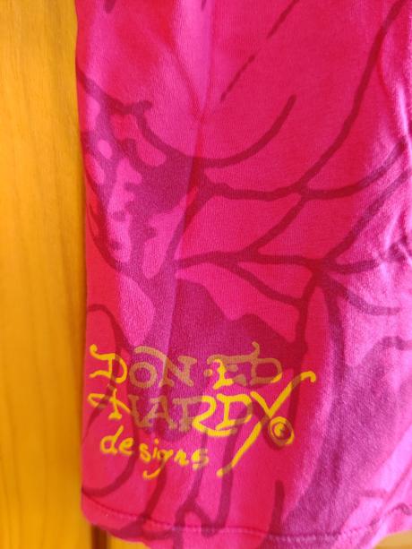 Ed hardy originál dámske tricko l, ed hardy,l