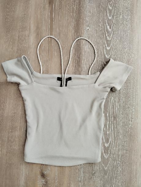 Bledosivý top xxs, amisu,32