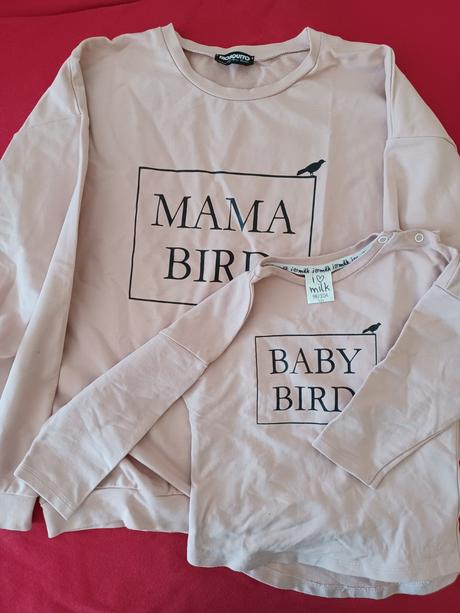 Súprava  mikin mama bird 98/104 s, mama a dcera, 98