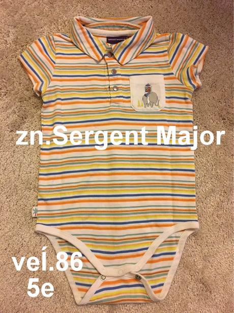 Body kratky rukav 86, sergent major,86