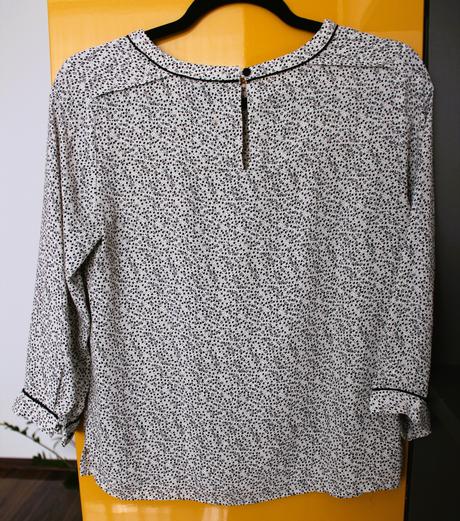 Top s 3/4 rukávmi, h&m,36