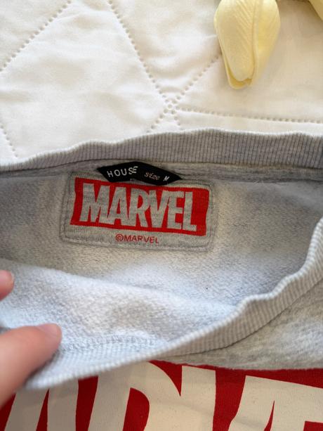 Sivá mikina marvel, house,m