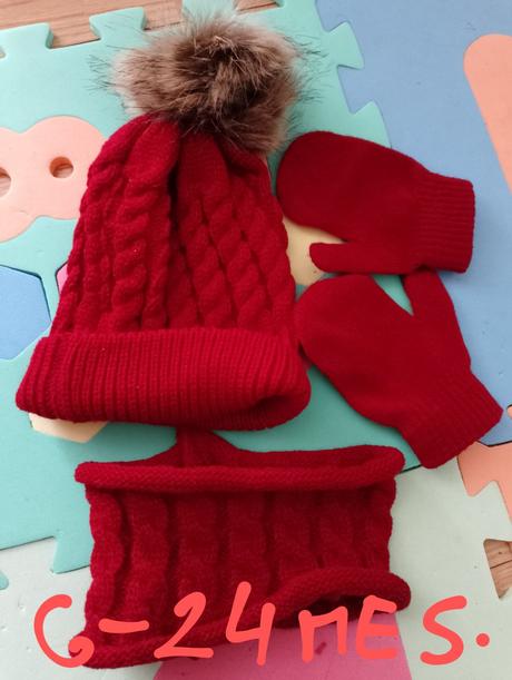 Čiapka nákrčník rukavicky, 74