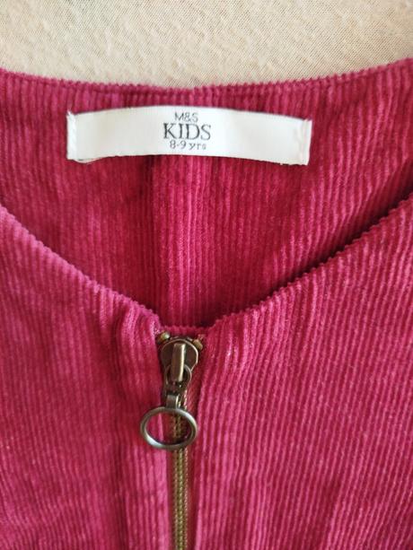 Menžestrové šaty na zips, marks & spencer,134