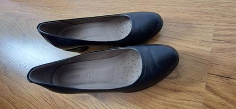 Lodičky kožené, ecco,37