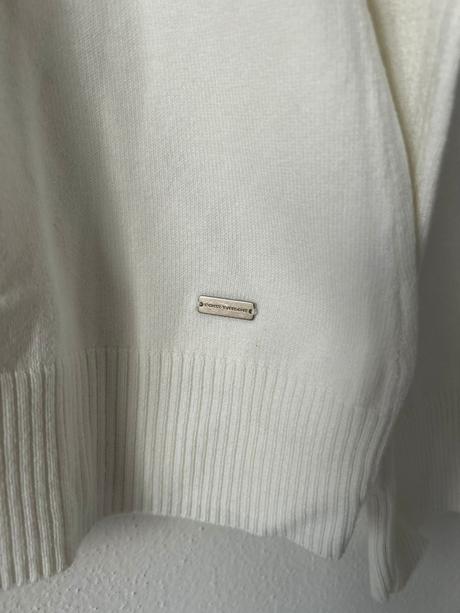 Tom tailor biely sveter, tom tailor,m