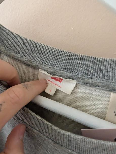 Mikina levis velk. s, levis,s