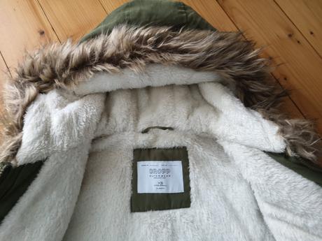 Teplá parka, xs