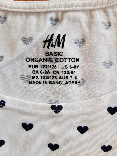 Tielko z organickej bavlny h&m, h&m,128