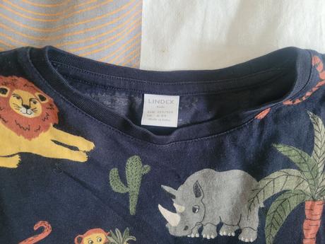 Tričká dvojičky motív zvieratá, lindex,122