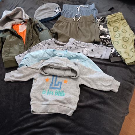 Balík oblečenia veľ.74, 68–80