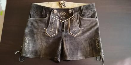 Krátke dirndl nohavice, s