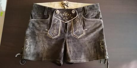 Krátke dirndl nohavice, s