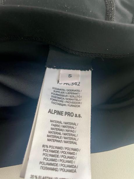 Cyklistické šortky alpine pro, alpine pro,122