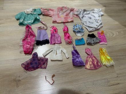 Oblecenie pre male bábiky barbiu, 