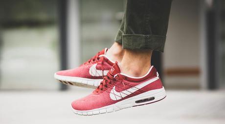 Nike sb eric koston max dark cayenne, nike,44