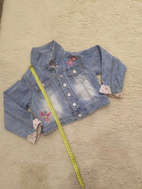 Predám riflovú bundičku, matalan,104