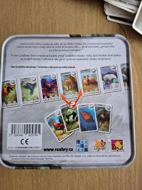 Cardline - svet zvierat, 