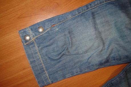 3/4 riflové nohavice zara, zara,140