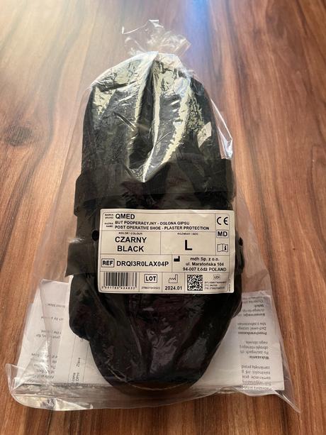 Predám novú, nepoužívanú qmed pooperačnú topánku, 
