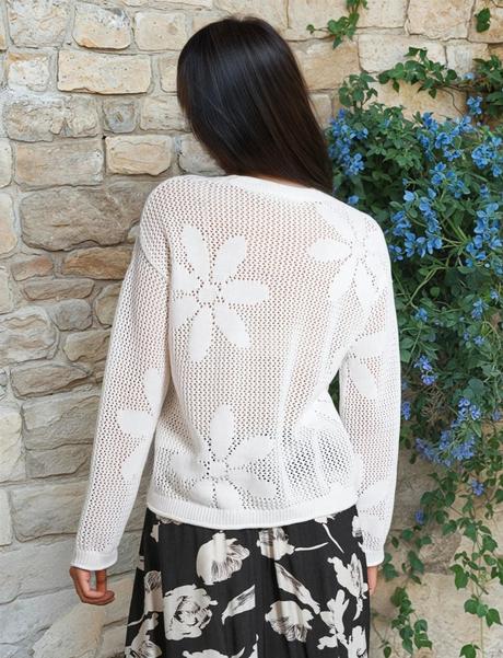 Pulóver biely krásny, m