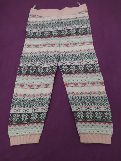 Pletené legíny, baby club,92