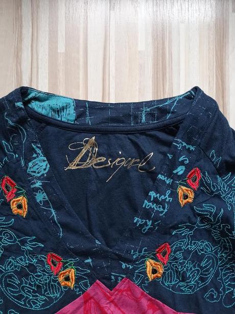 Šaty desigual - vyšívané, desigual,m