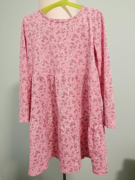 Ružové šaty pre mladú slečnu, sinsay,140