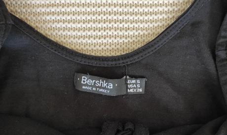 Čierne body, bershka,s