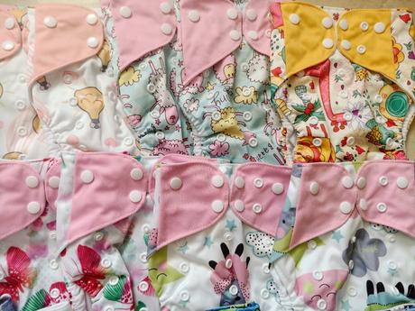 Vkladacie látkové nohavičkové plienky,