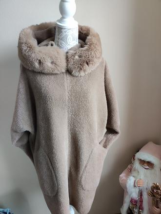 Dámska alpaka sveter kabátik, 