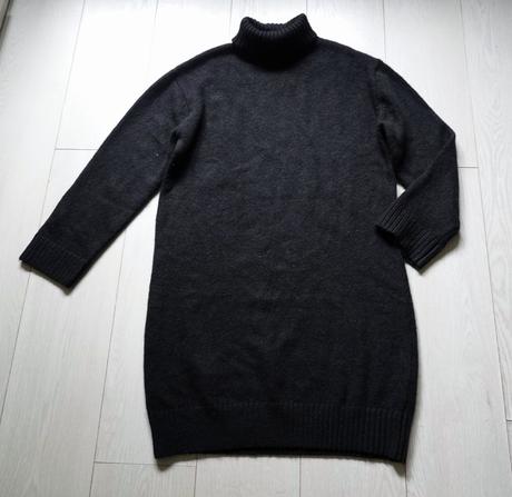 Dlhý mäkký sveter/šaty, h&m,s