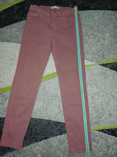 Ružové nohavice, zara,164