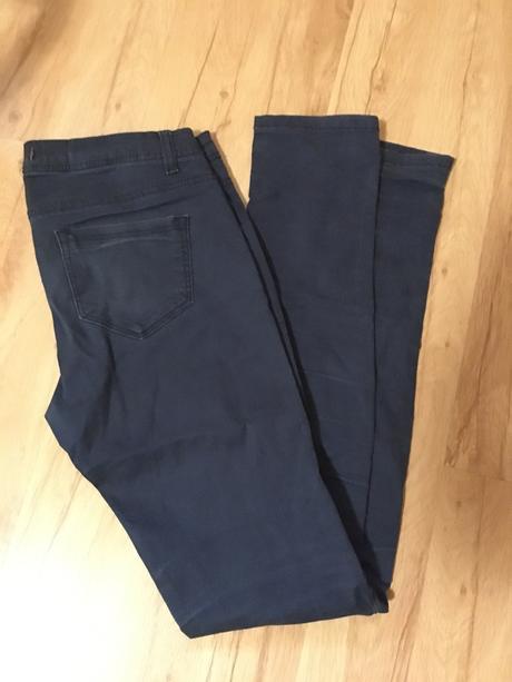 Tmavo modré nohavice, tally weijl,164