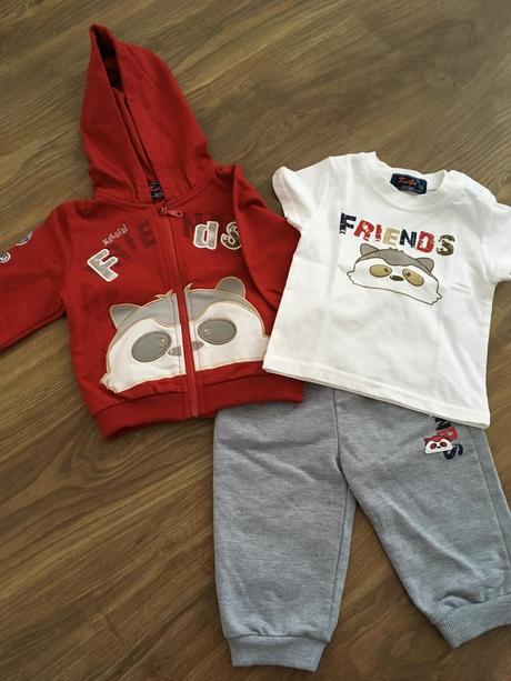 Teplaková súprava+ tričko, 80