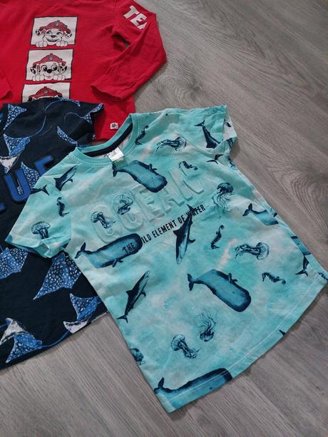 Tričká 110/116 5ks, 116