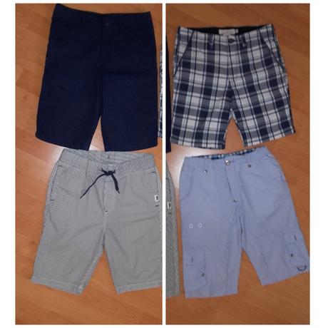 4x kraťasy, h&m,146