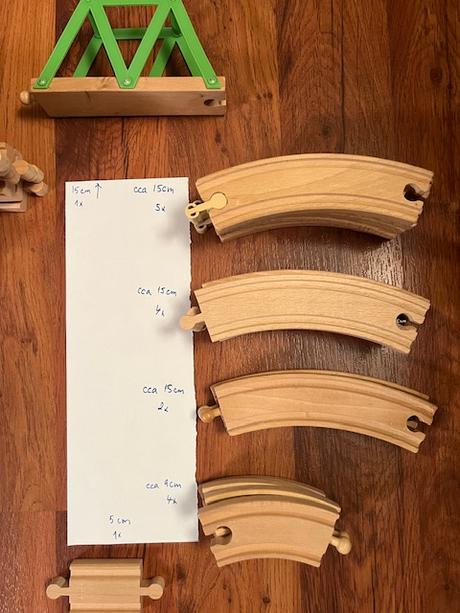 Brio sada kolajnic aj s vyhybkami, 