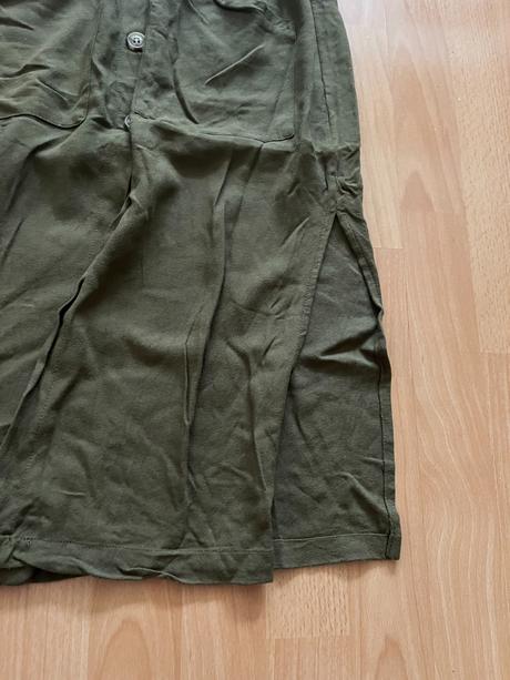 Tmavozelená sukňa pull&bear s, pull&bear,s