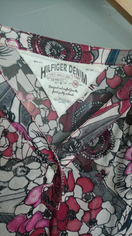 Blúzka košeľa hilfiger, tommy hilfiger,s