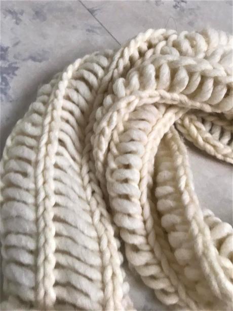 Hrubý teplý kvalitný šál, xl