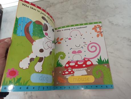 Usborne wipe-clean dot-to-dot animals,