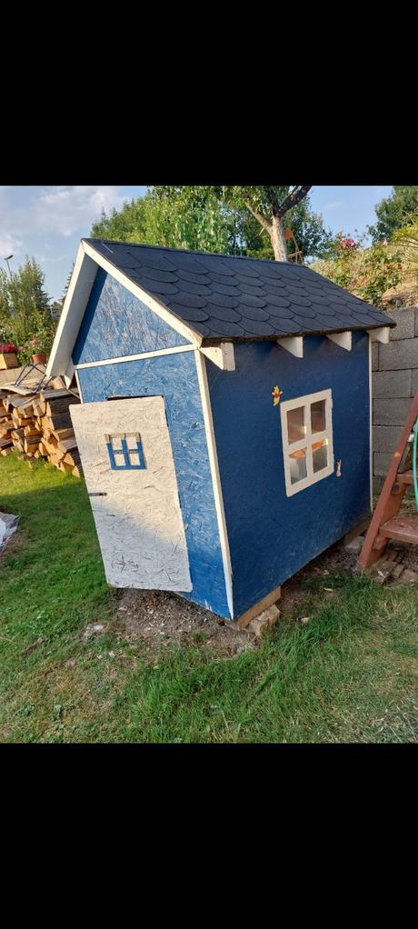 Detský drevený záhradný domček, 