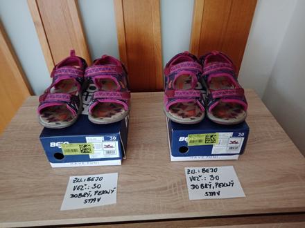 Dievčenské športové sandále zn.bejo veľ.30, 30