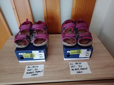 Dievčenské športové sandále zn.bejo veľ.30, 30