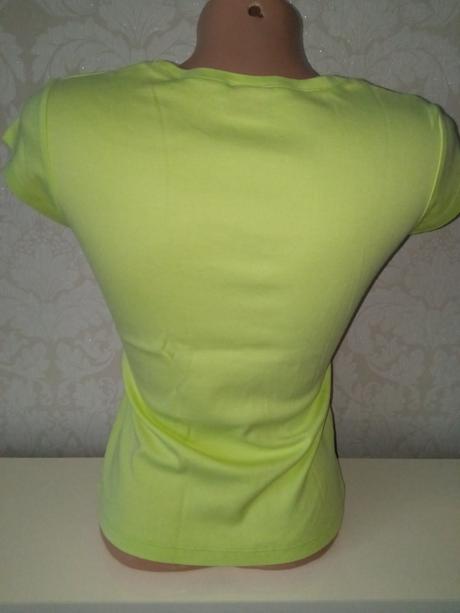 Svetlozelené tričko s potlačou (s), s