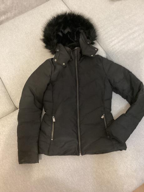 Bunda čierna, zara,s