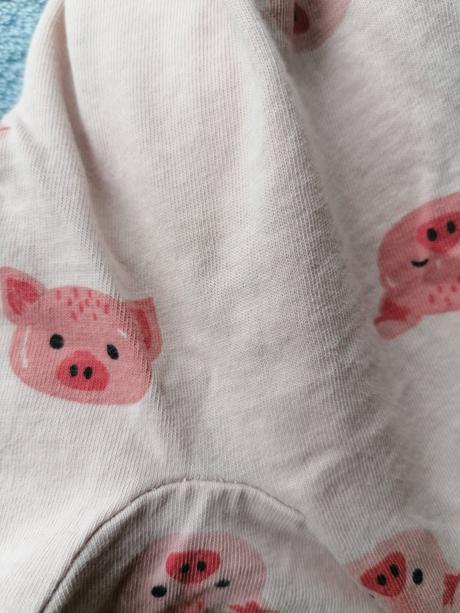 Pyžamka čerešne, prasiatka, sovy, lindex,74