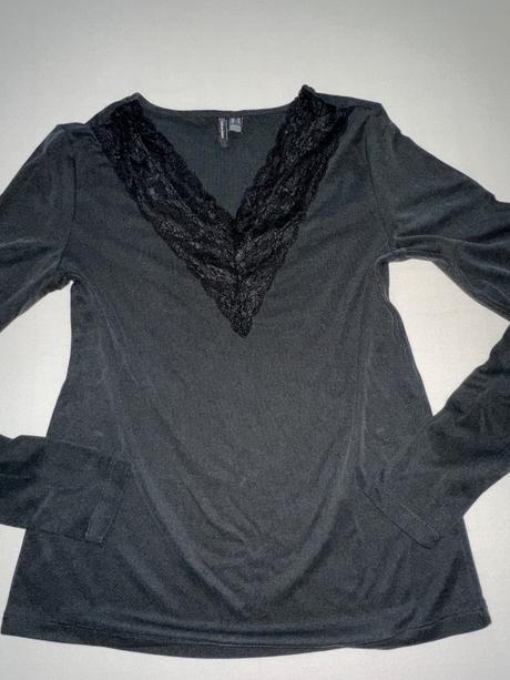 Tričko a čipkou, vero moda,m