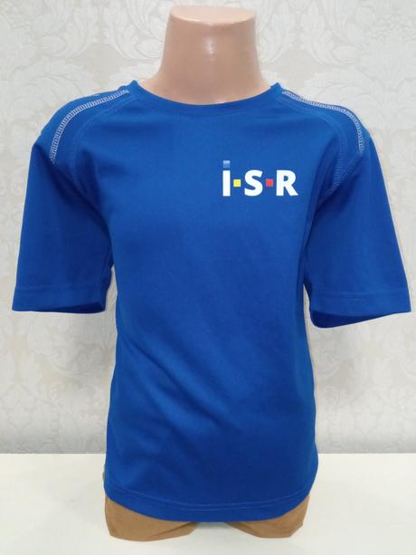 Chlapčenské modré športové tričko jako (122), 122